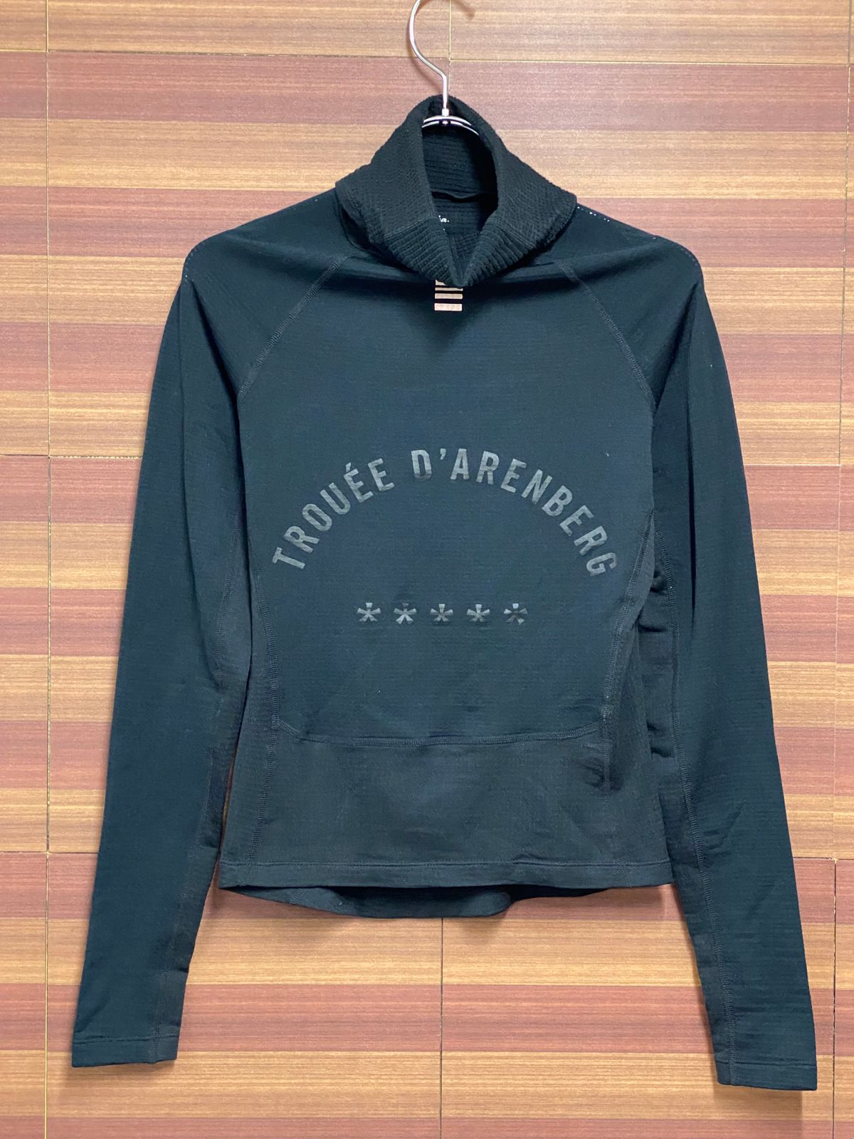 HH045 ラファ Rapha プロチームサーマルベースレイヤー PRO TEAM THERMAL BASE LAYER 黒 長袖 XS