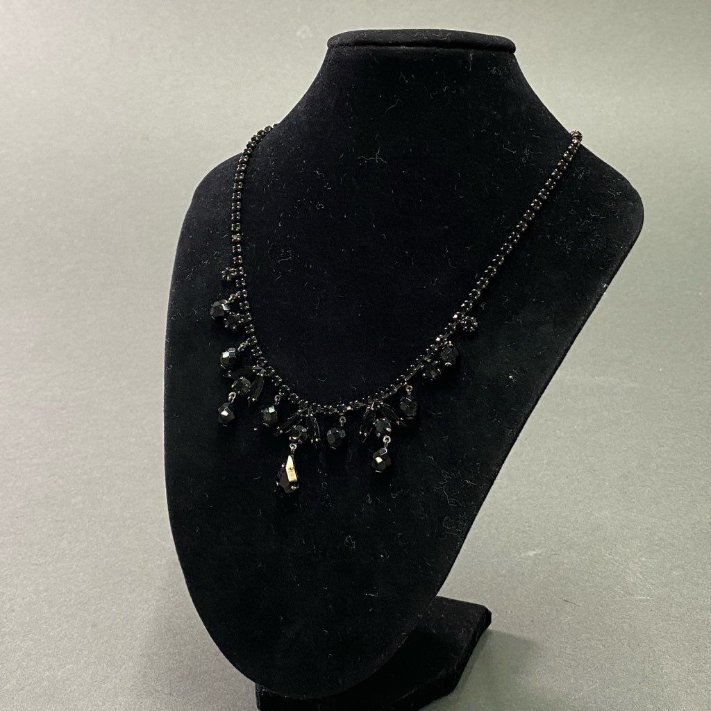 2e13 FOXEY フォクシー ネックレス 小物 ブラックビーズ ライン