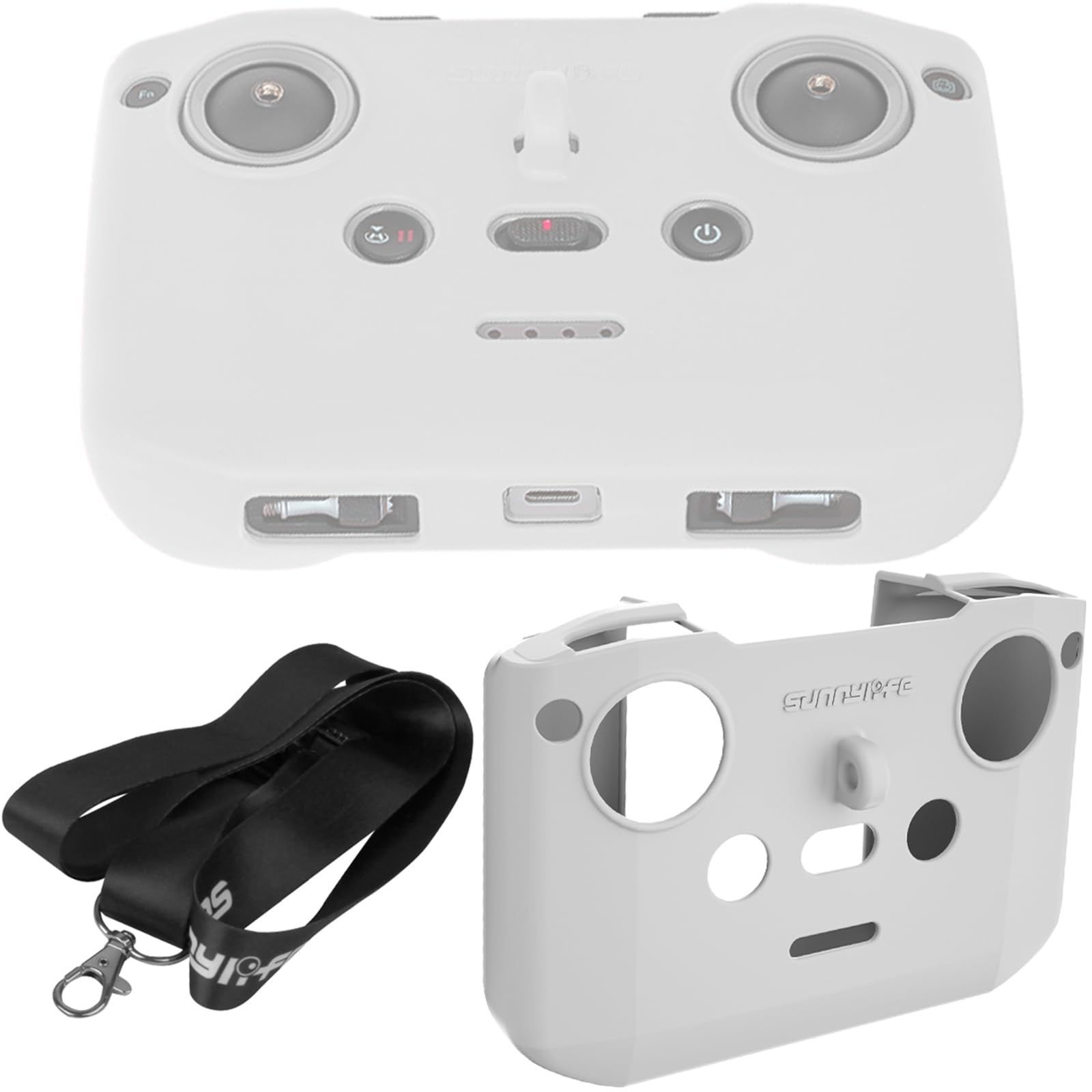 4 Mini Pro 対応 保護ケース 3S/DJI リモコン、DJI RC-N3/DJI RC-N2/DJI Air RC-N1 対応 シリコン Neo/DJI 保護カバー+ストラップ、DJI Neo/DJI Mini DJI 4 Pro 対応 Taoric