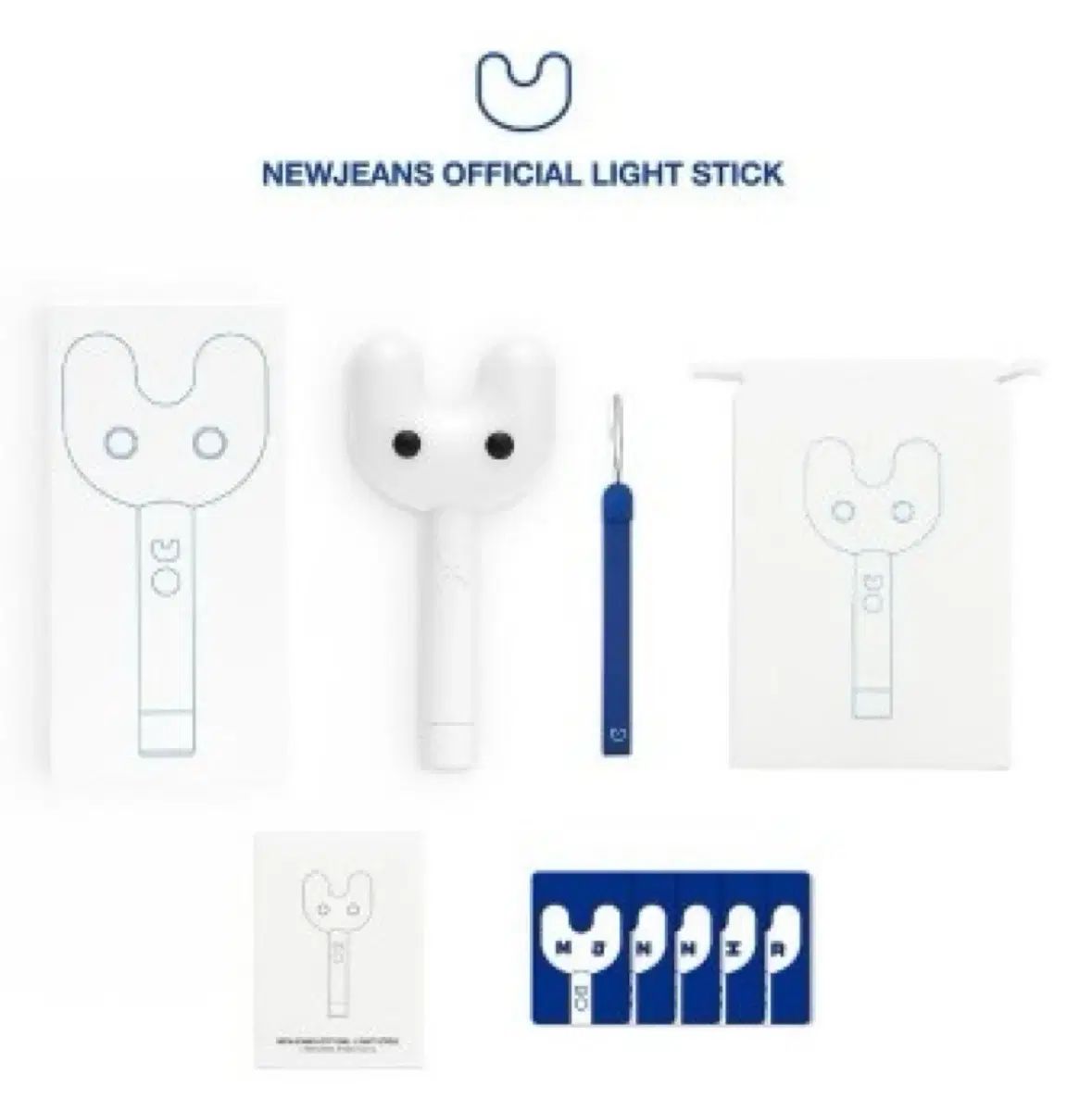 newjeans ペンライト 公式品 トレカなし - メルカリ