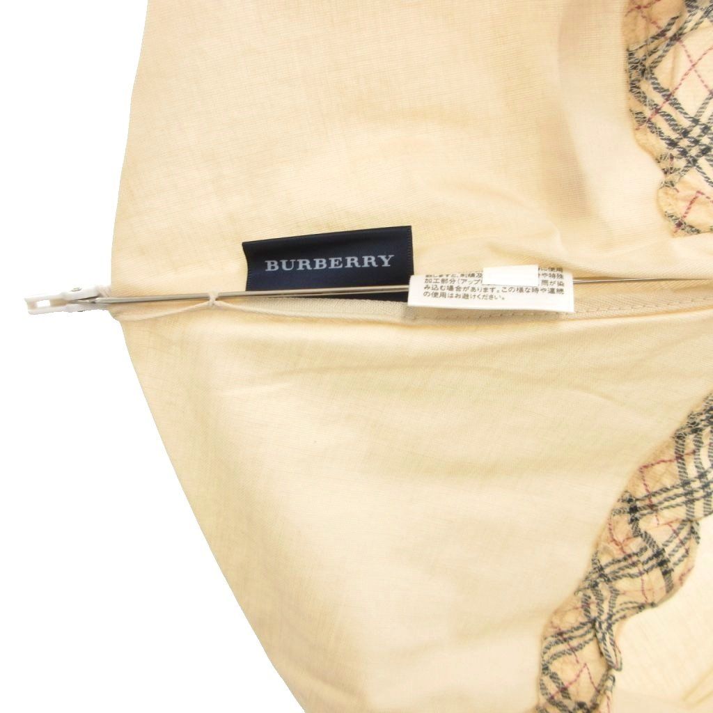 BURBERRY バーバリー フリル ノバチェック 日傘 パラソル BURBERRY バーバリー フリル ノバチェック 日傘 パラソル