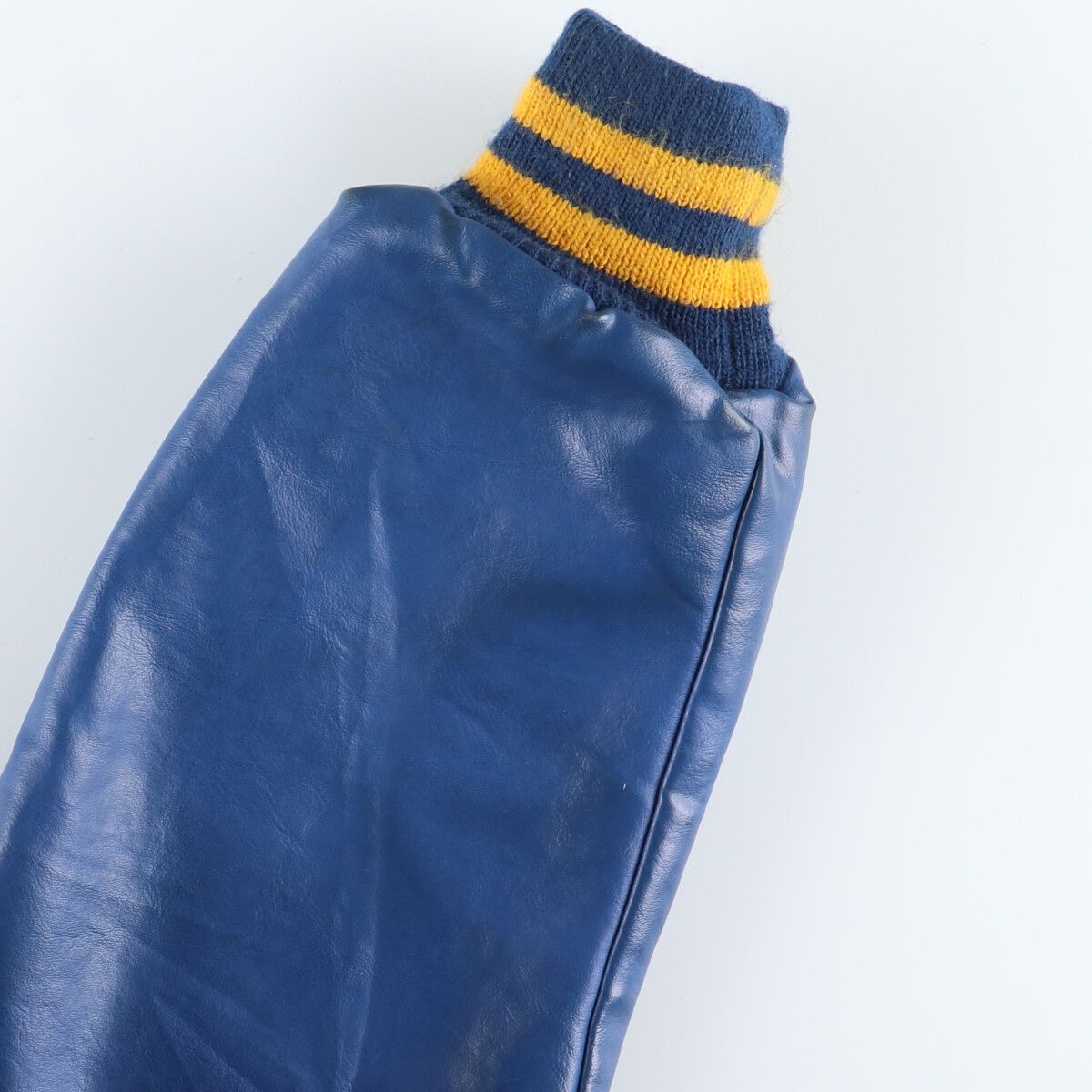 古着 90年代 NEFF 袖革ウールスタジャン アワードジャケット バー 