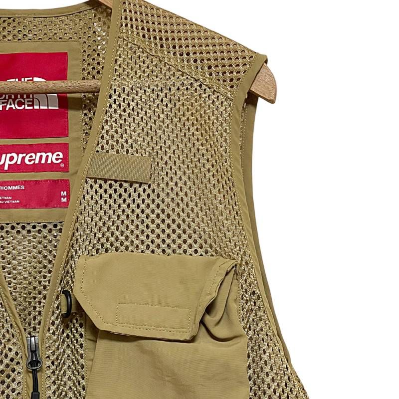 THE NORTH FACE Supreme フィッシングベスト M ベージュ 2026年最新