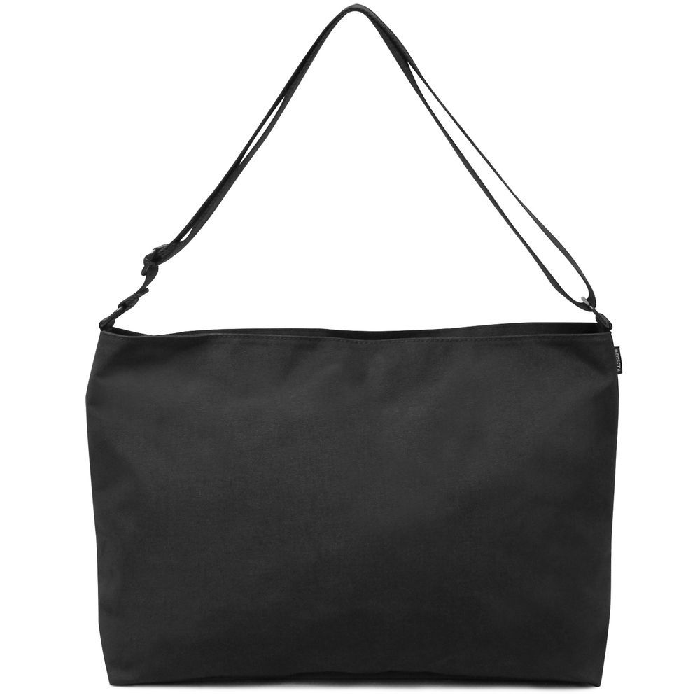 ☆ BLACK ☆ REGiSTA WATER REPELLENT & PU-LEATHER Shoulder Bag