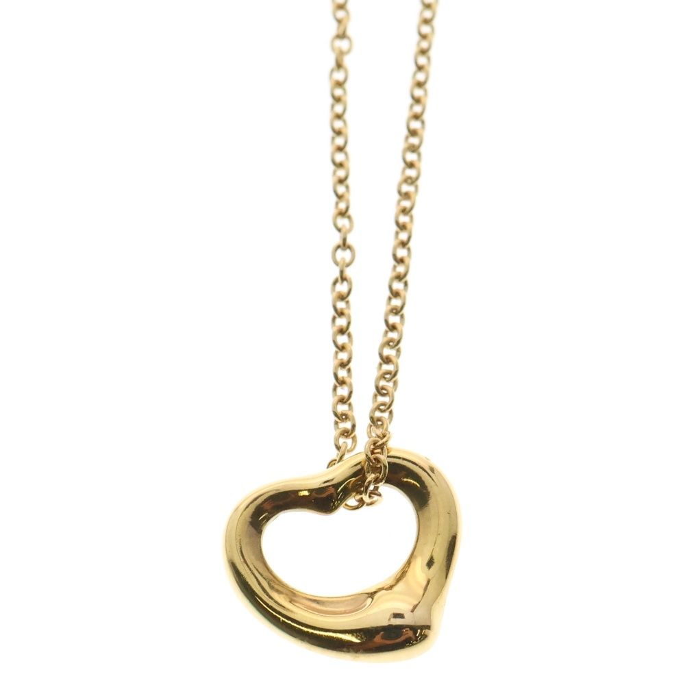 TIFFANY&Co (ティファニー) オープンハート ネックレス Au750