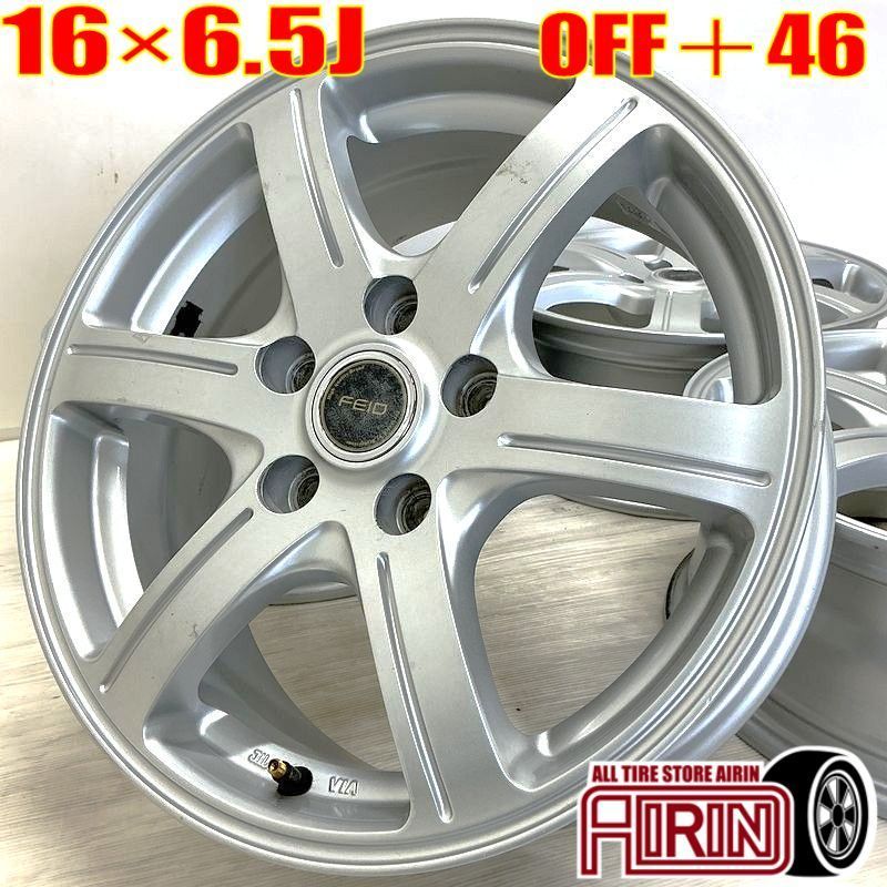 中古 16インチ アルミ FEID 社外 4本セット ステップワゴン RVR