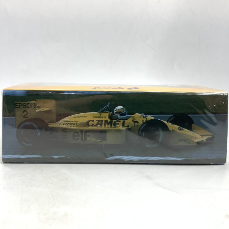 【中古】Spark 1/43 Lotus Honda 100T Brasil GP 1988 CAMEL ＃2(イエロー) TR018 ミニカー[10][240010472765] 中古】1/43 Spark Lotus Honda 100T Brasil GP 1988 CAMEL #2