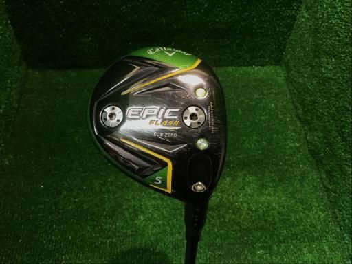 キャロウェイ EPIC FLASH SUBZERO 5W フェアウェイウッド FW リシャフト フレックスその他 メンズ 男性用 右利き 右用 Cランク ゴルフクラブ