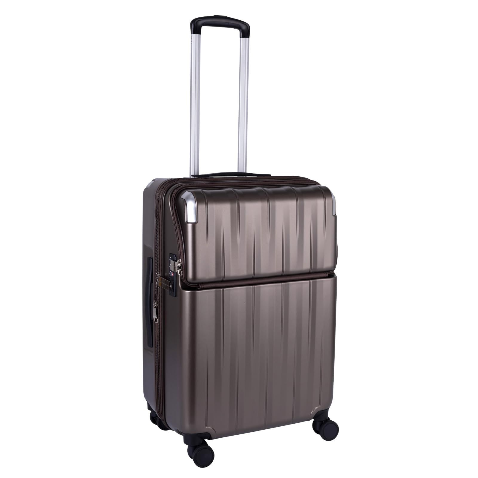 レスト 拡張機能 ストッパー付き 60L 71L ブレーキ付き フロントオープン トップオープン ジッパーキャリー キャリーケース スーツケース トラベリスト