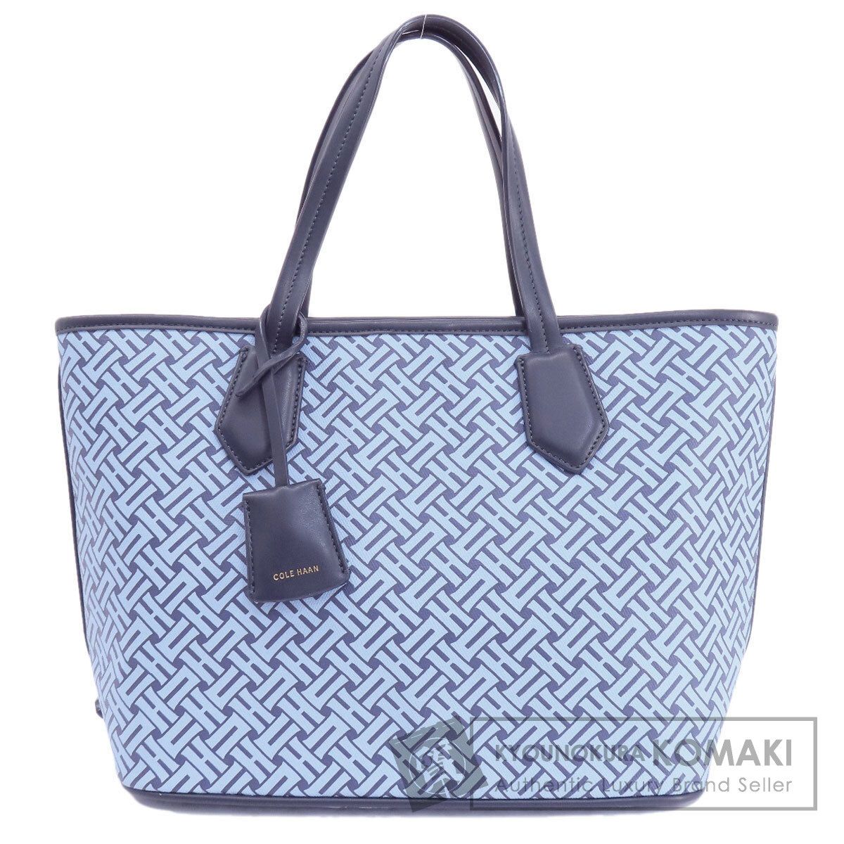 Cole Haan コールハーン 総柄 ハンドバッグ PVC レディース 
