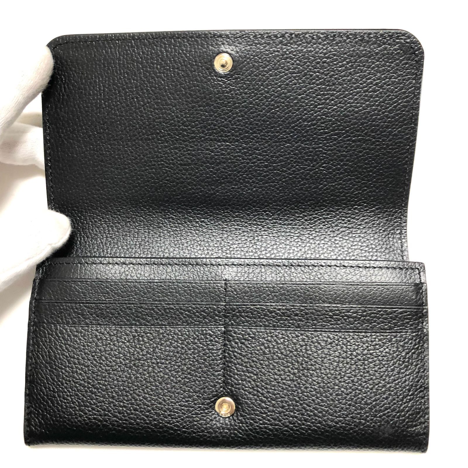 ⭐未使用品⭐CHLOE ALPHABET フラップ付きロングウォレット 二 