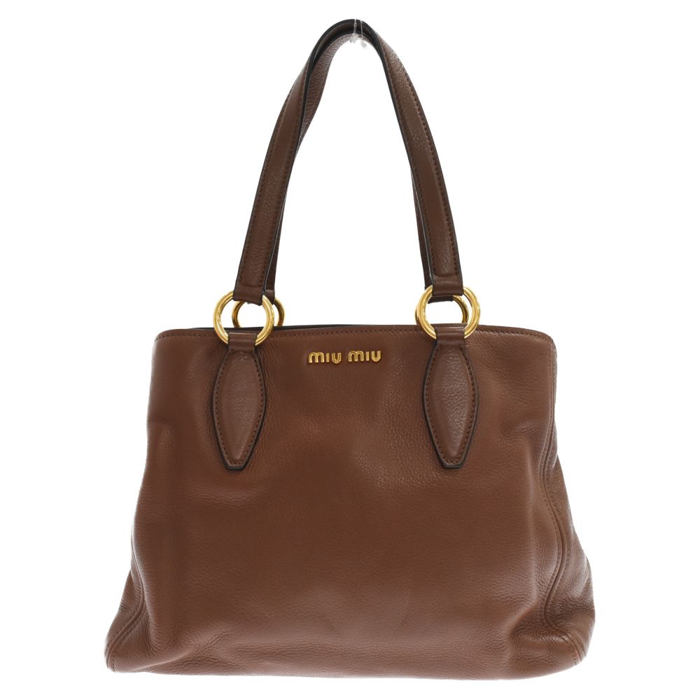miumiu (ミュウミュウ) 2Way Tote Shoulder Bag トートバッグ 