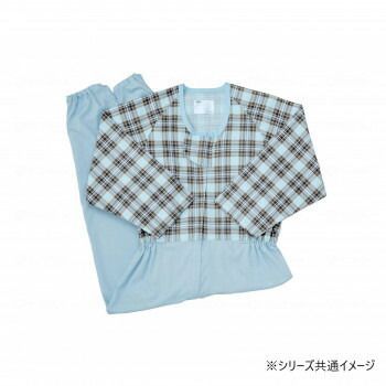 大阪エンゼル コンビネーション フルオープン プッシュホック オールS タータンブルー LL 5738-TA 886203