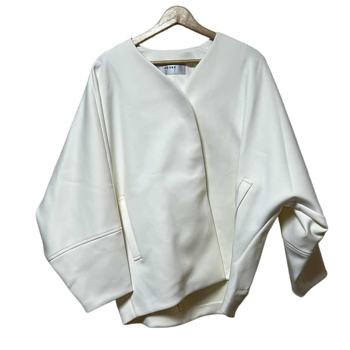 ADORE アドーア コート サイズ38 M レディース - アイボリー 長袖|ショート丈|春|秋