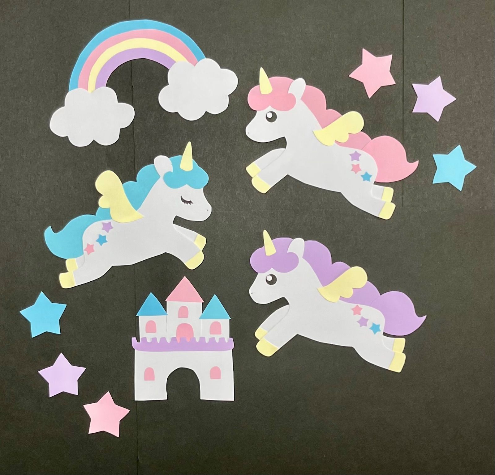 ユニコーン 壁面飾り - メルカリ