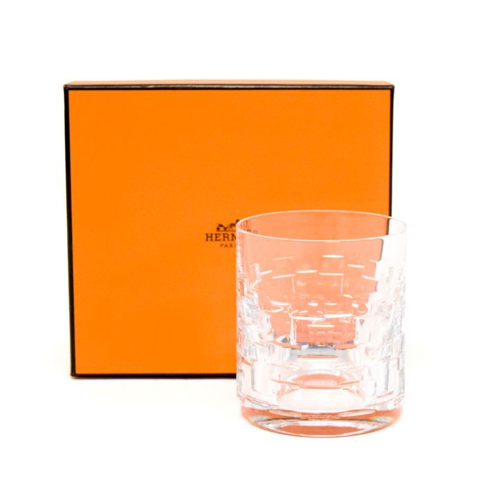 エルメス HERMES ゴブレット アダージュ PM クリスタル P010231P 200 ml クリスタル ガラス 一輪挿し インテリア ヴィンテージ レディース メンズ クリア mbl28008