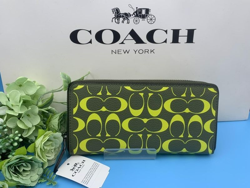 マチ約25cm【新品未使用】コーチ COACH 財布 長財や布 CA298 メンズ2個