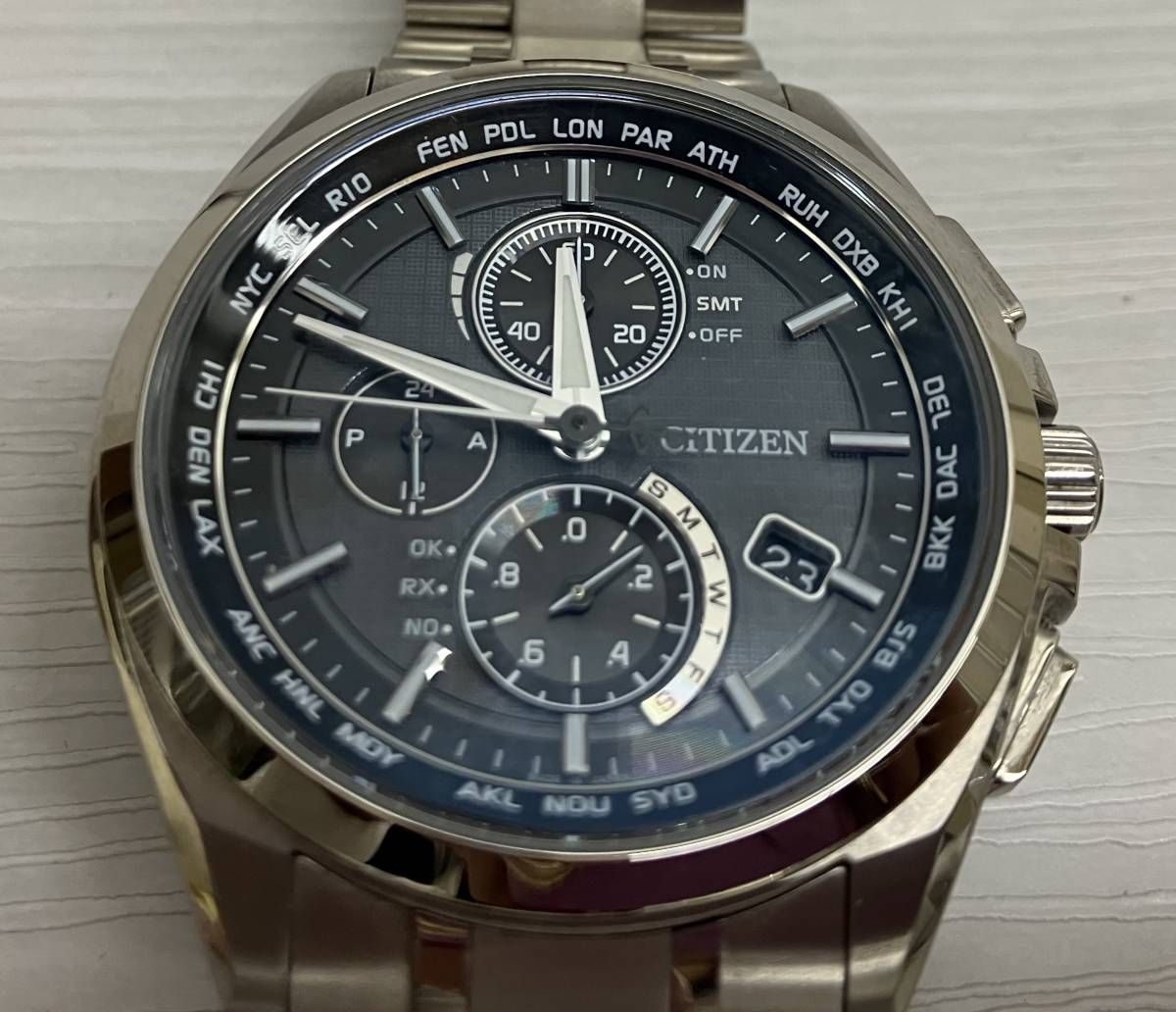 CITIZEN／ATTESA シチズン アテッサ AT8040-57E H804-T018696