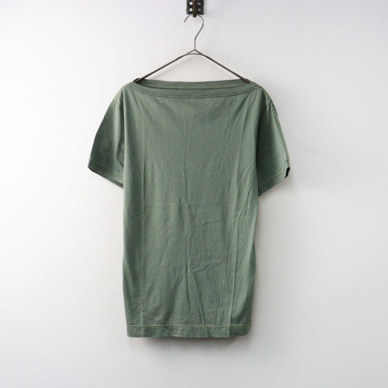 フミカウチダ FUMIKA UCHIDA FU-L-CT001 BOAT-NECK SHORT SLEEVE
