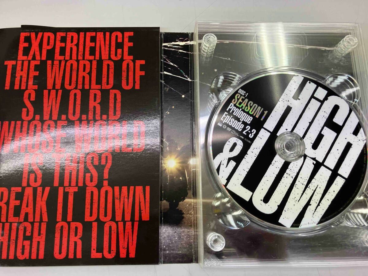 HiGH&LOW SEASON1 完全版 新品 High low SEASON 1、2 ブルーレイ版