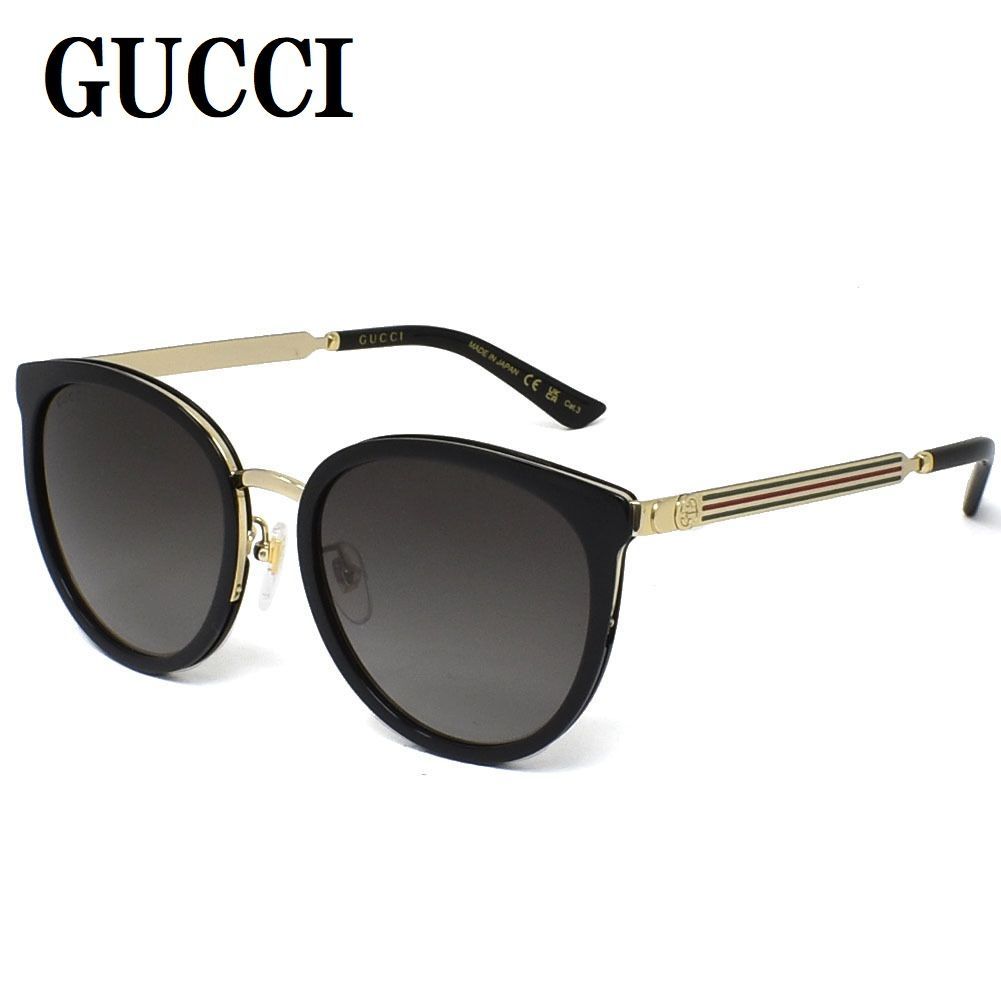 国内正規品 グッチ GUCCI GG0077SK 001 サングラス アジアンフィット
