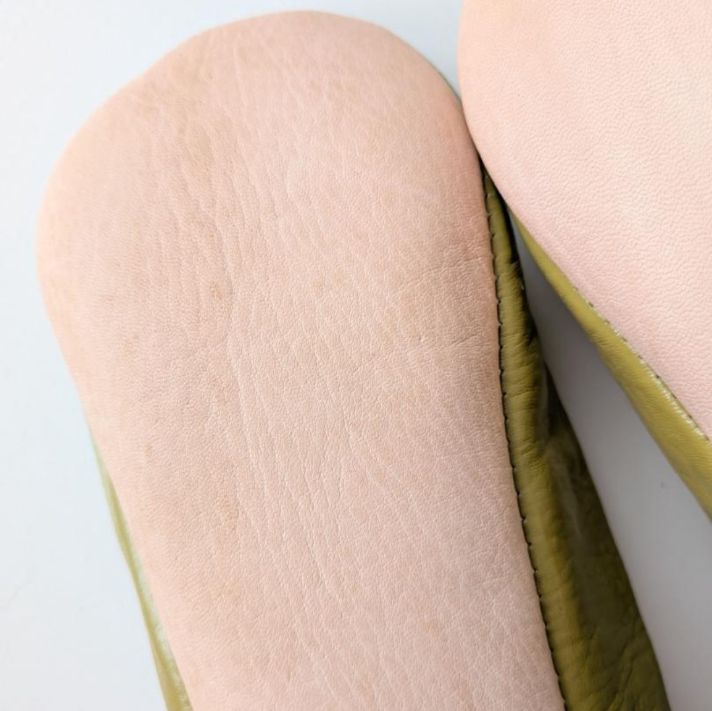 訳ありセット バブーシュ 4足セット 紺 カーキ SKLAD-KIRPICHA_RU