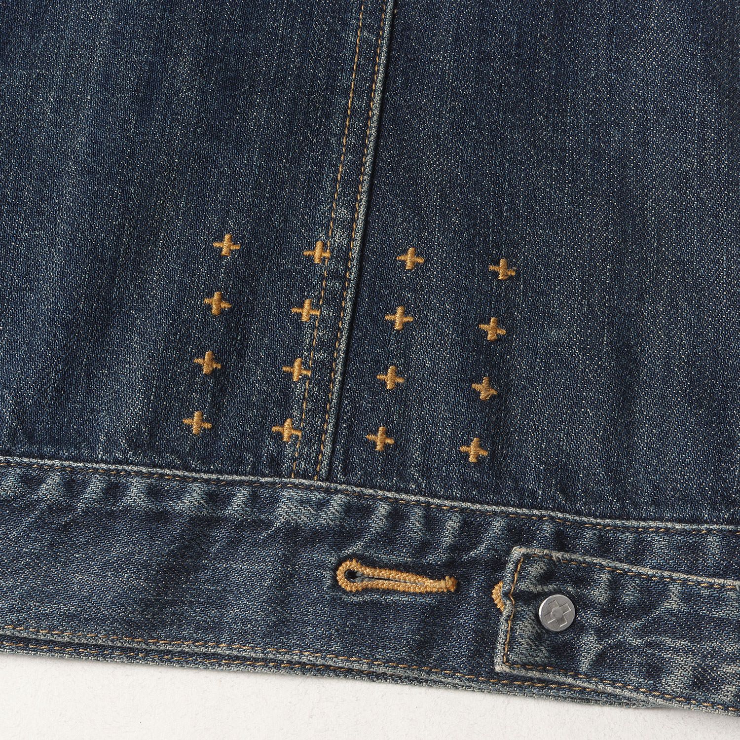 Ksubi スビ ジャケット インディゴ サイズ:M | ダメージ加工 デニム 