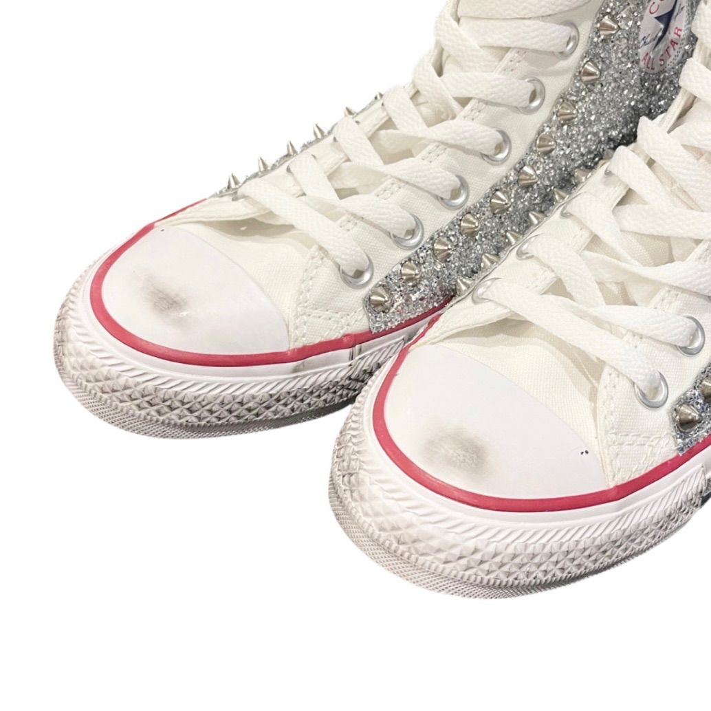 展示品】 CONVERSE コンバース ハイカットスニーカー スタッズ  