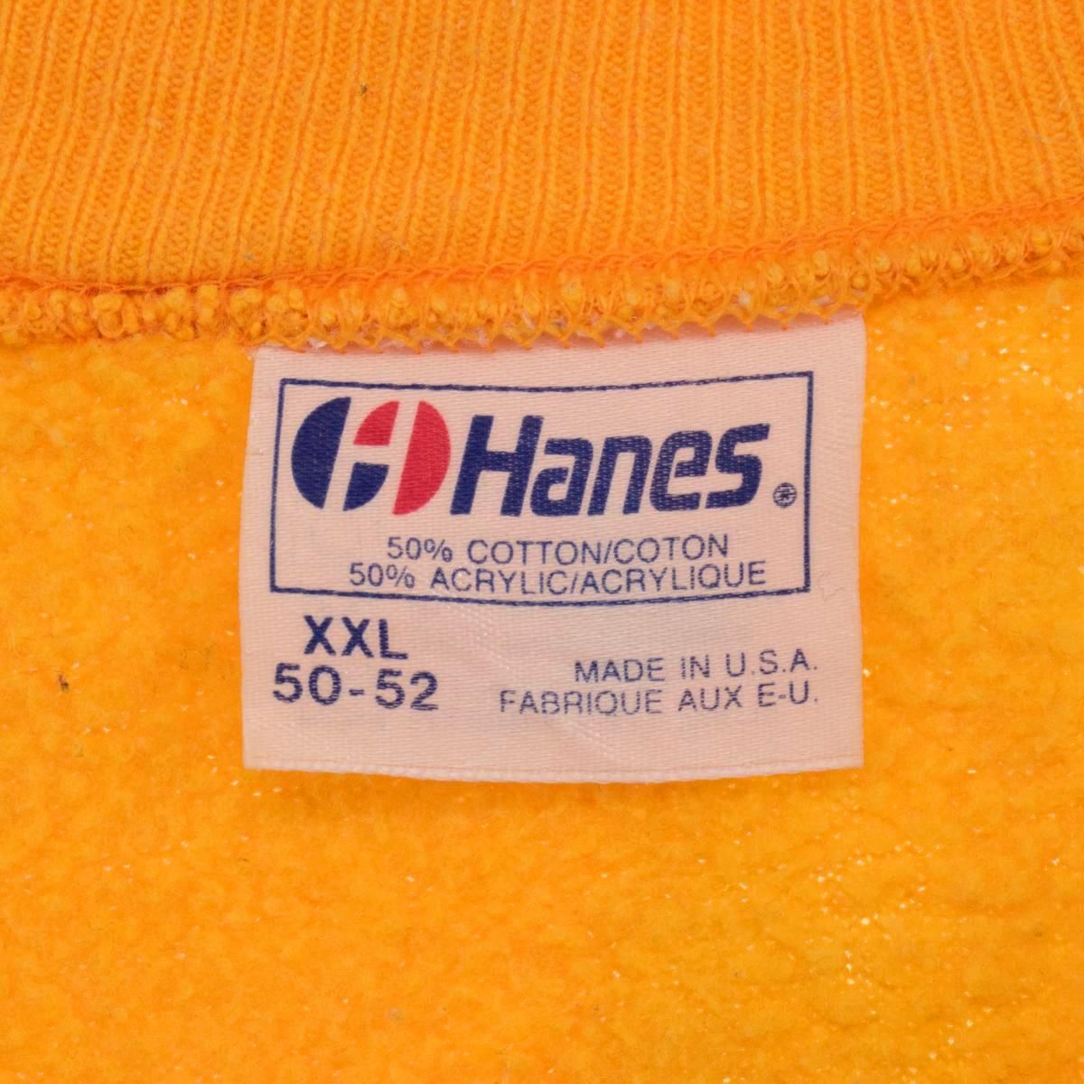 80年代 ヘインズ Hanes カレッジスウェットシャツ トレーナー USA製 メンズXL ヴィンテージ /eaa289267