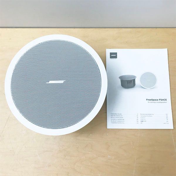 BOSE/ボーズ FreeSpace FS4CE スピーカー 1コ ホワイト 天井埋め込み型
