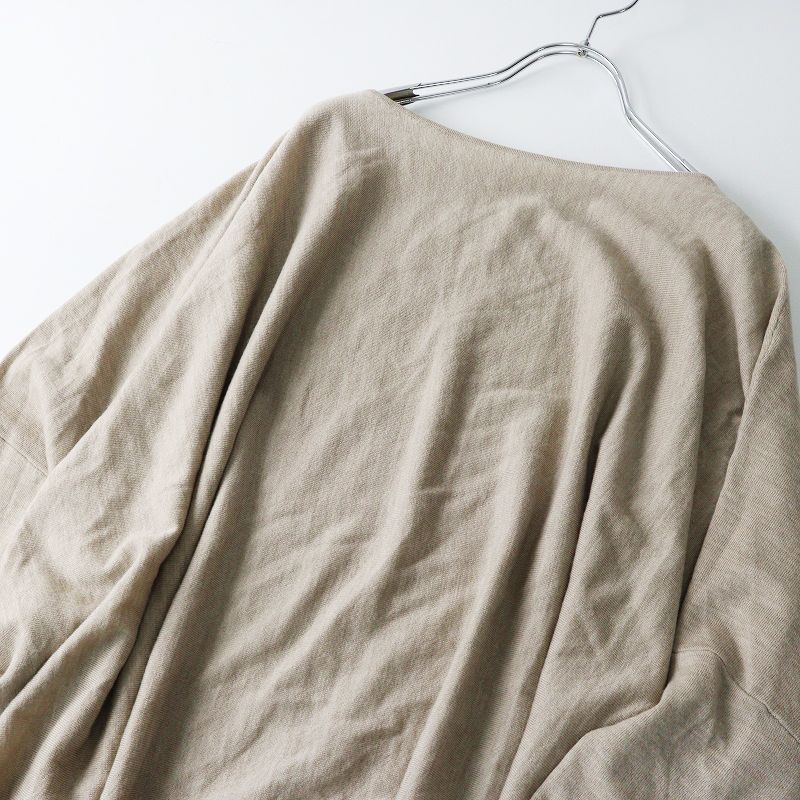 2022AW アパルトモン L'Appartement B/N Volume Knit ボリュームニット プルオーバー ｜ベージュ トップス  セーター【2400014634174】 2022AW アパルトモン L'Appartement B/N Volume Knit ボリュームニット