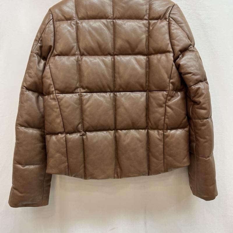 ラムレザー ダウンジャケット