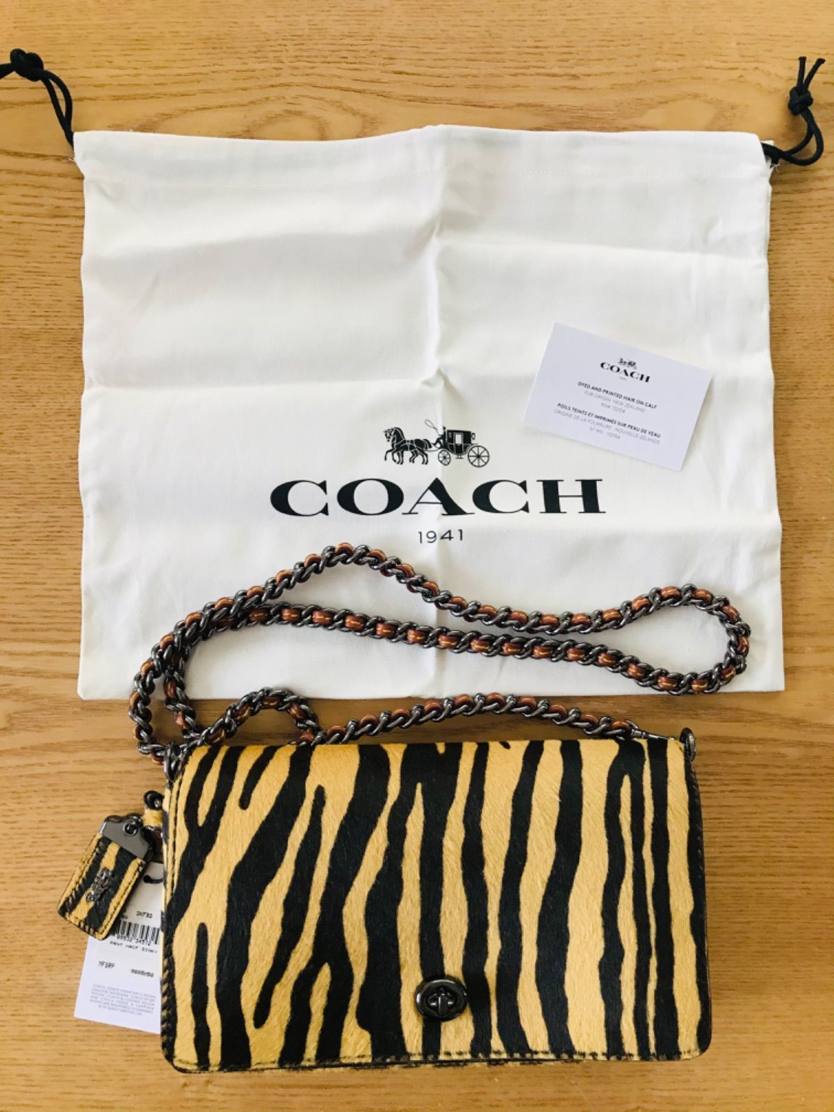 ✨激レア品✨COACH コーチ 2WAY バッグ ⚠️入手困難モデル⚠️ヒョウ