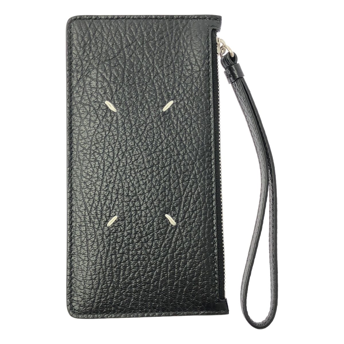 Maison Margiela | メゾンマルジェラ | 2020SS | レザー フラグメント コイン カードケース コンパクトウォレット 財布 | ユニセックス | UNI | ブラック | メンズ