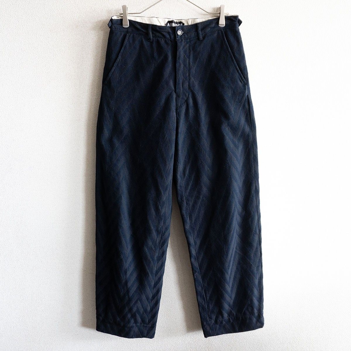 AUBERGE ヘリンボーンワークパンツ 極美品】AUBERGE【SINATRA W】40 ヘリンボーンパンツ