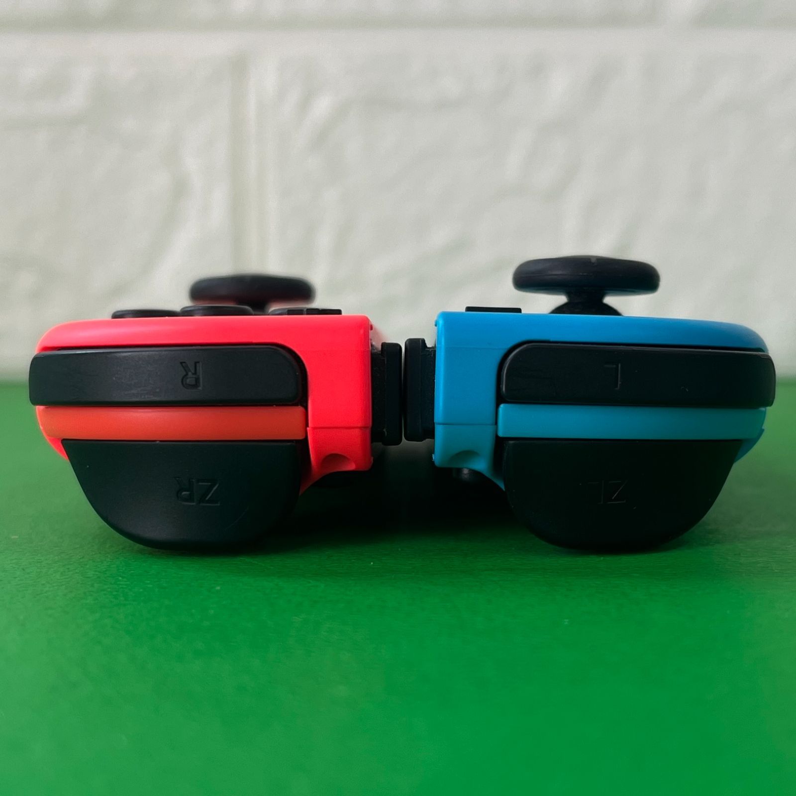 動作確認、清掃、消毒済み】純正 joy-con ジョイコン ネオン