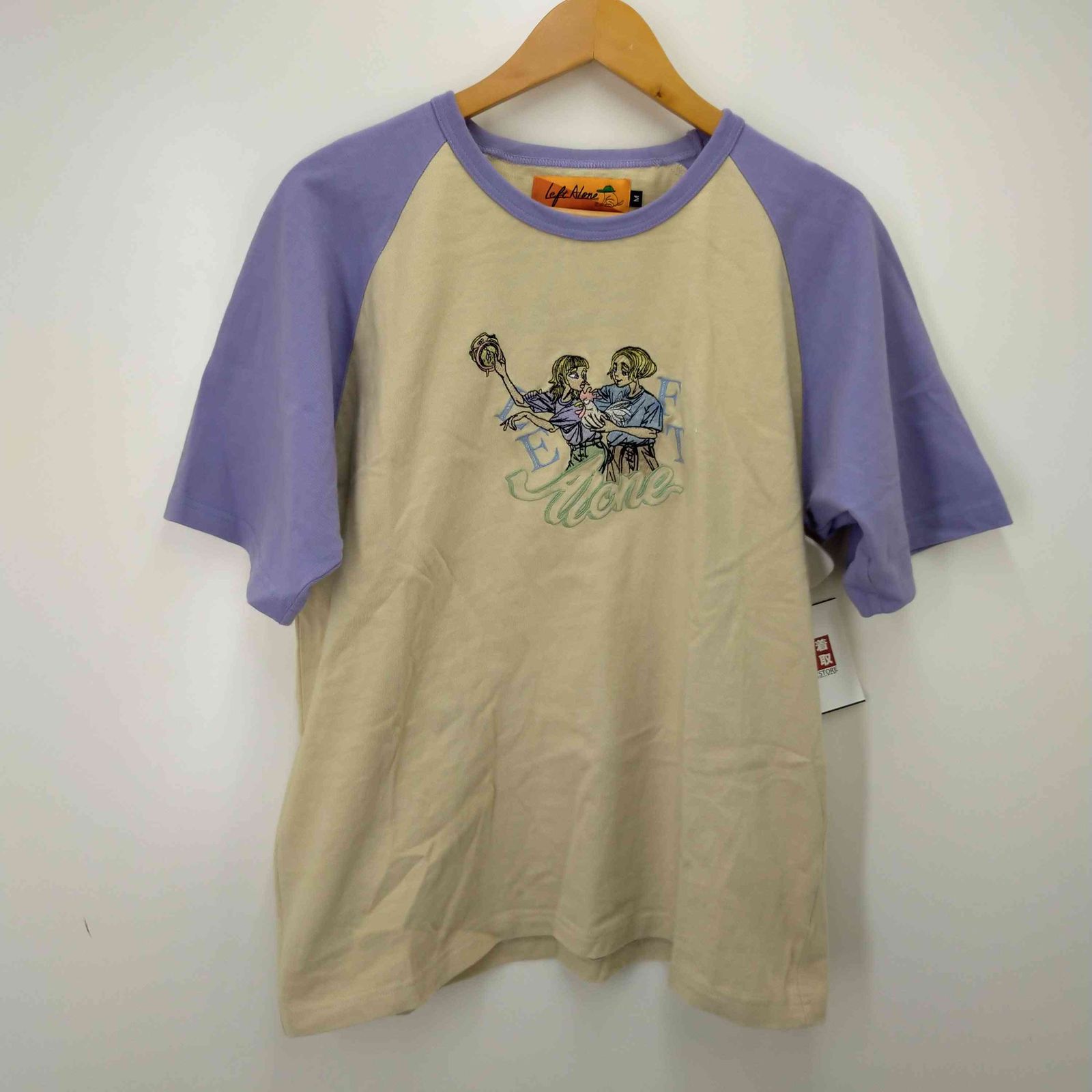 レフトアローン LEFT ALONE WAKE UP RAGLAN SS TEE メンズ M - 古着