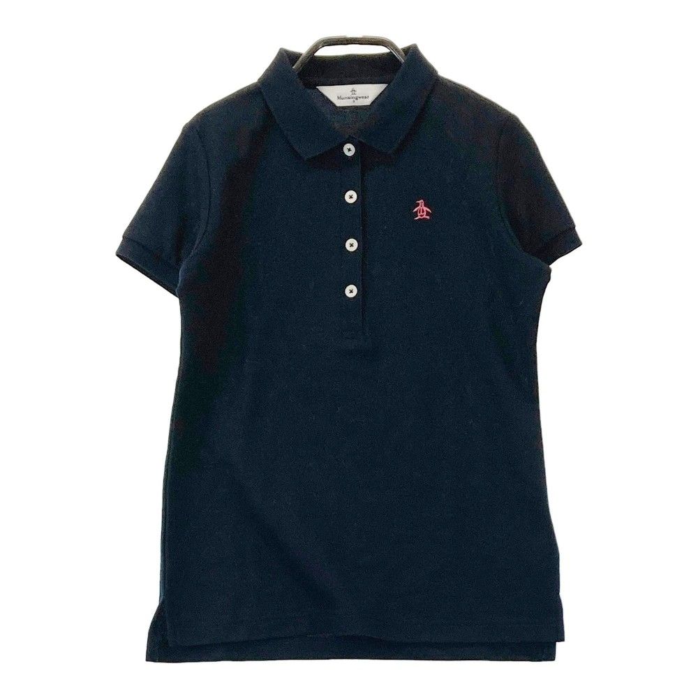 パーティを彩るご馳走や サイズ：S MUNSING WEAR マンシングウェア 半袖ポロシャツ ロゴ ウエア