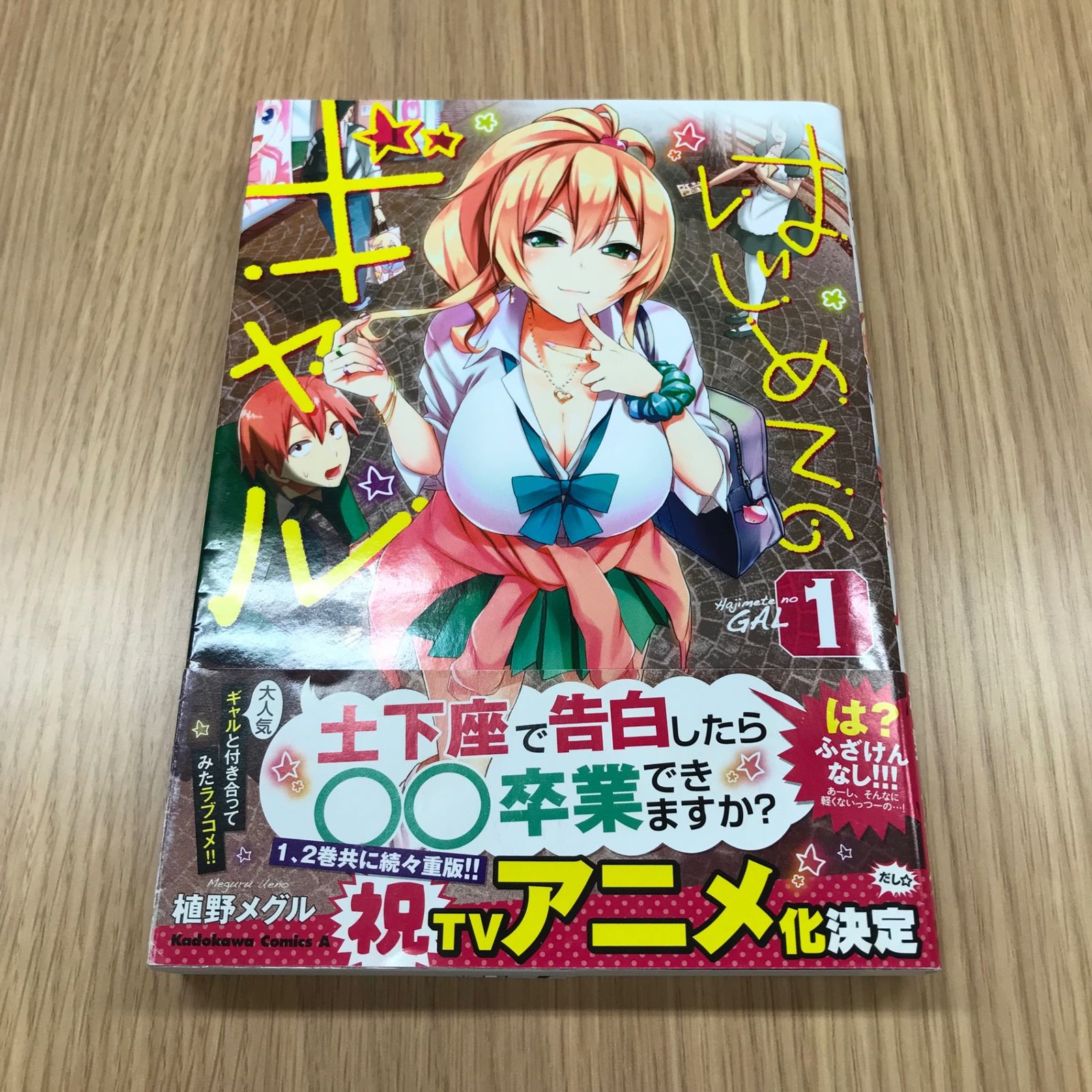 はじめてのギャル 1巻/【作者】植野メグル/GF-0225037966-YP/GF10451