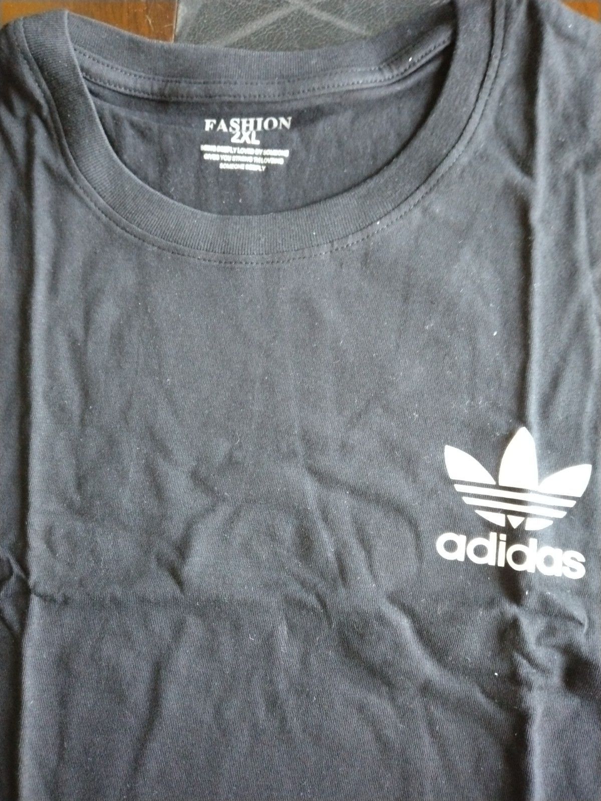 アディダス adidas Tシャツ 黒 2XL 未使用品