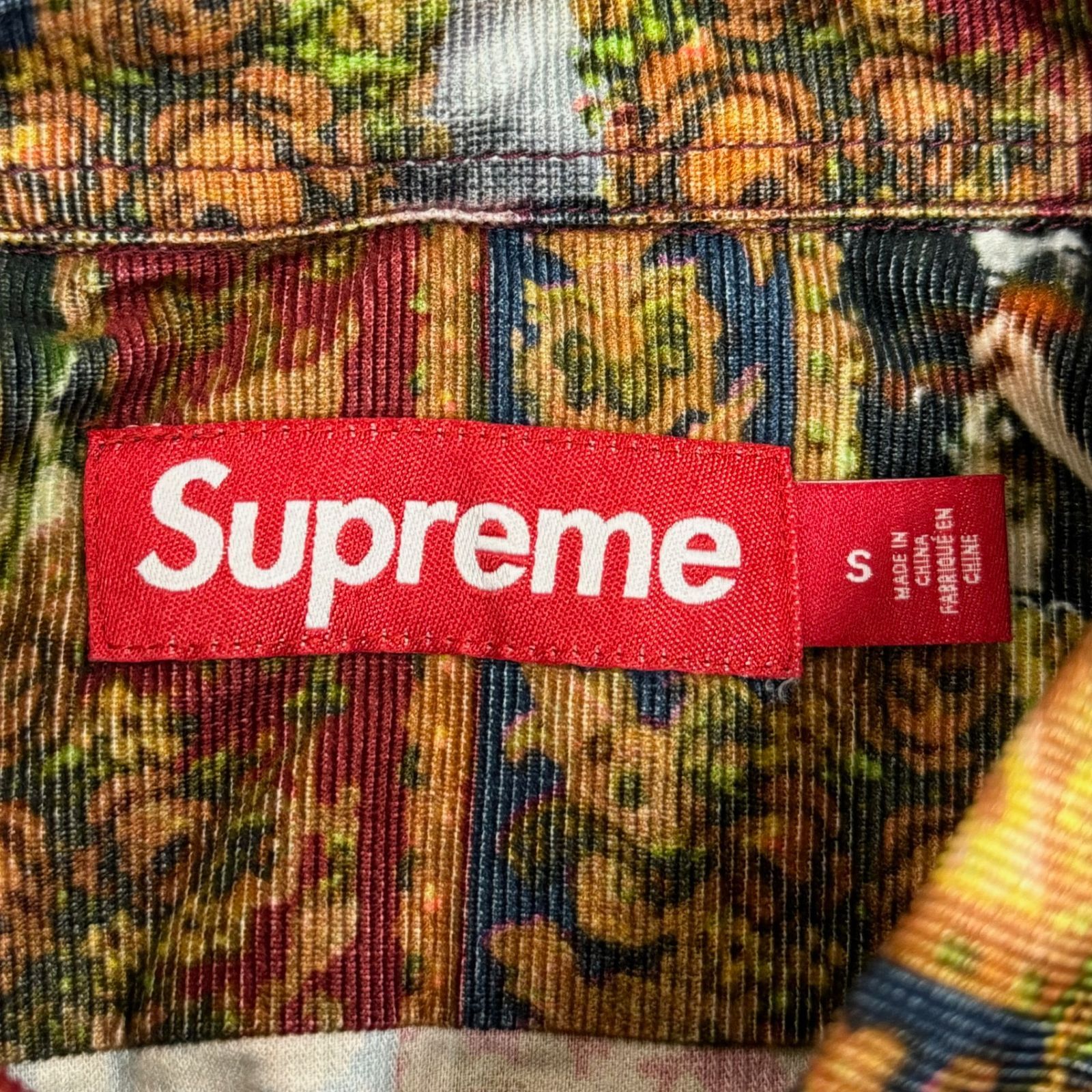 シュプリーム SUPREME 23AW Hardcore Printed Corduroy Shirt コーデュロイシャツXL231207☆AA★ メンズ