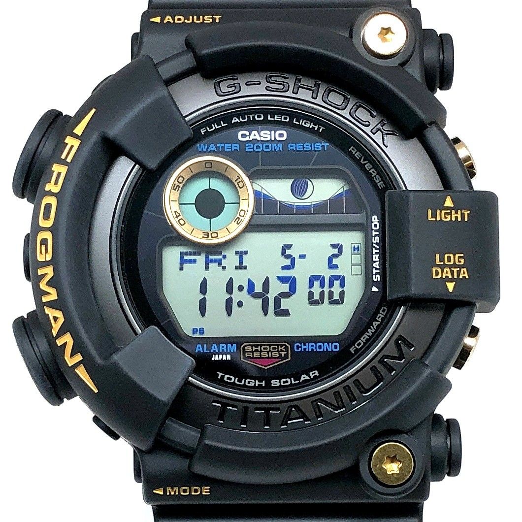 G-SHOCK ジーショック GW-8230B-9A FROGMAN 30th ANNIVERSARY フロッグマン30周年記念 黒金復刻 2025年10月発売