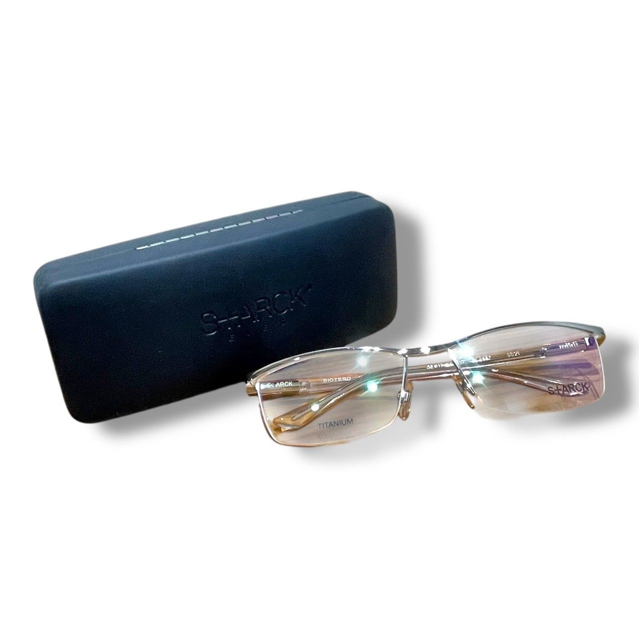 alain mikli アランミクリ PL0867 STARCK EYES BIOZERO レディース シルバー 58 17