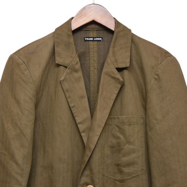 FRANK LEDER  テーラードジャケット S FRANK LEDER DEUTSCHLEDER 2BJACKET（テーラードジャケット