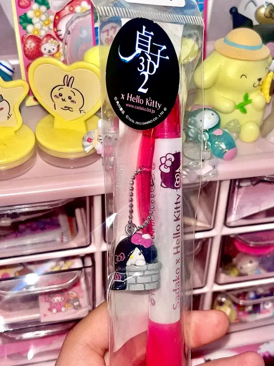 キティ　貞子　限定　ボールペン キティ 貞子 限定 ボールペン ハローキティ 貞子3D コラボ ボールペン