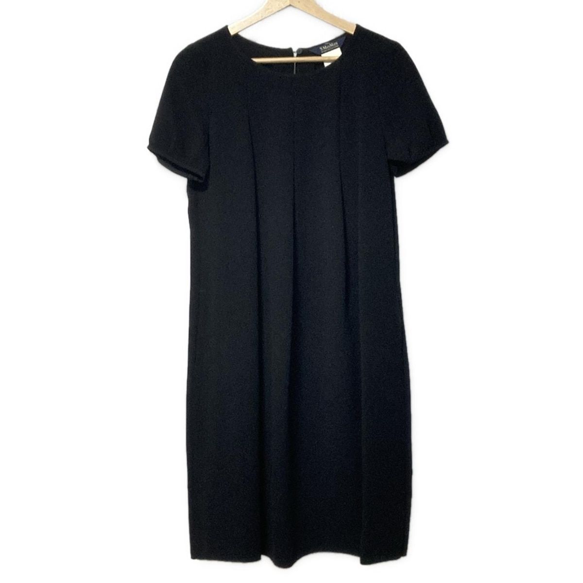 S Max Mara マックスマーラ ワンピース サイズ42 M レディース - ダークネイビー 半袖|ロング