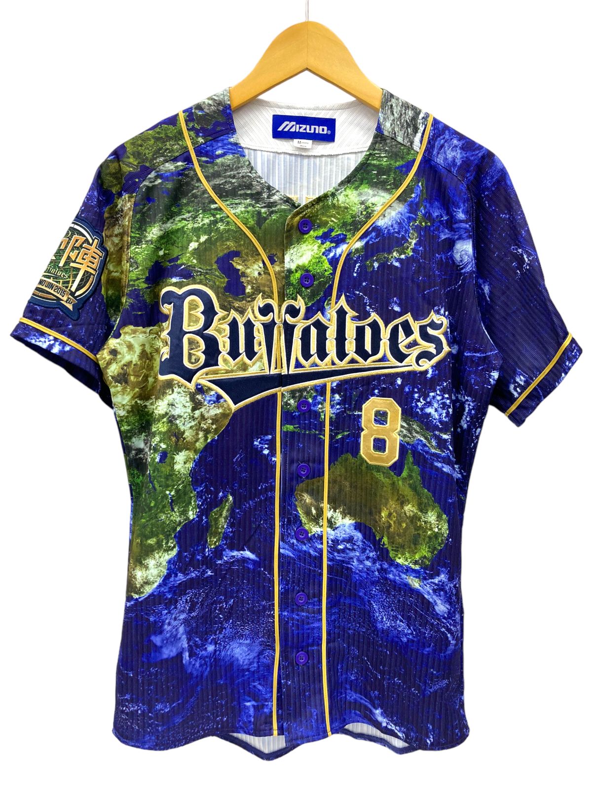 MIZUNO (ミズノ) ORIX Buffaloes オリックス バファローズ SHUNTA 背
