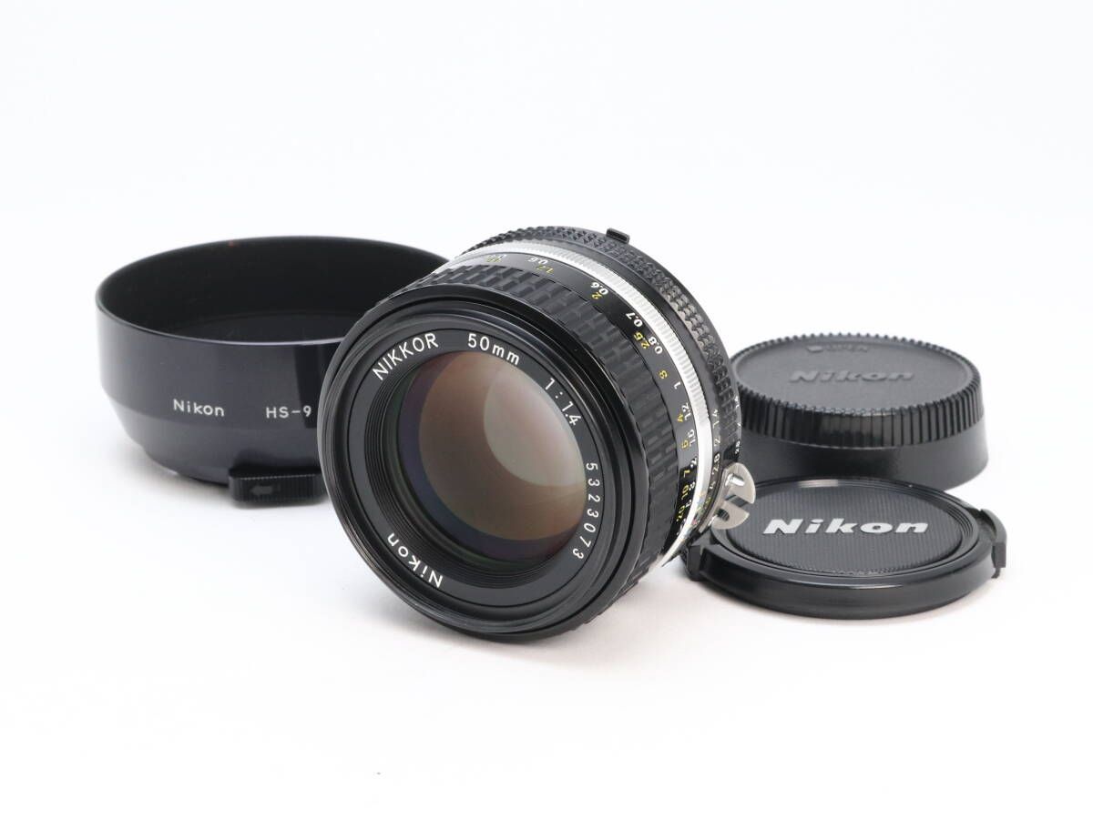 A Nikon ニコン Ai-S NIKKOR 50mm F1.4 初期不良返品可 66-191