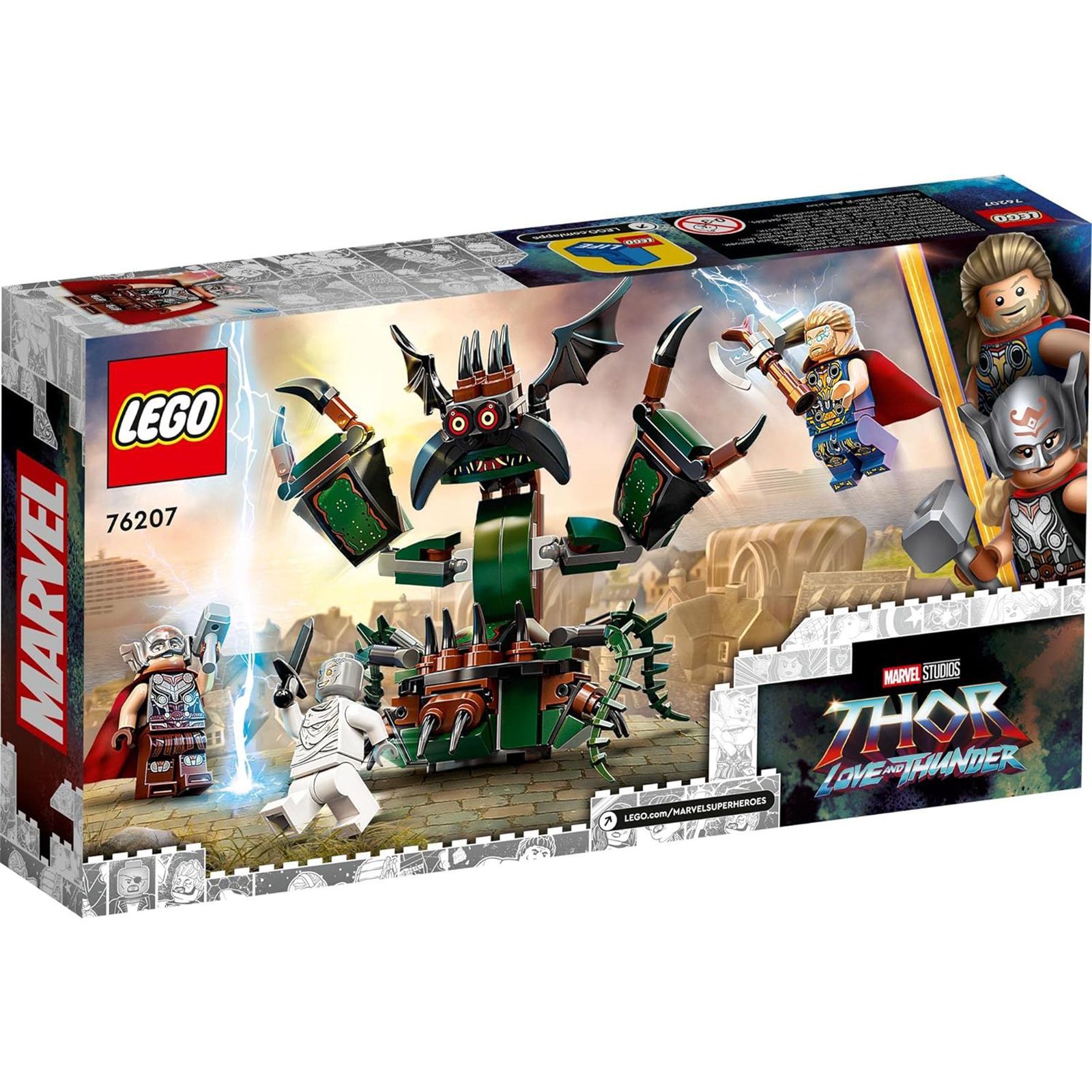新品未開封】LEGO レゴ 76207 スーパー・ヒーローズ 新アスガルド攻撃