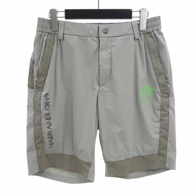 マークアンドロナ MARKLONA ゴルフ 25AW Voltaic Vent Utility Shorts パンツ グレー サイズ メンズ48